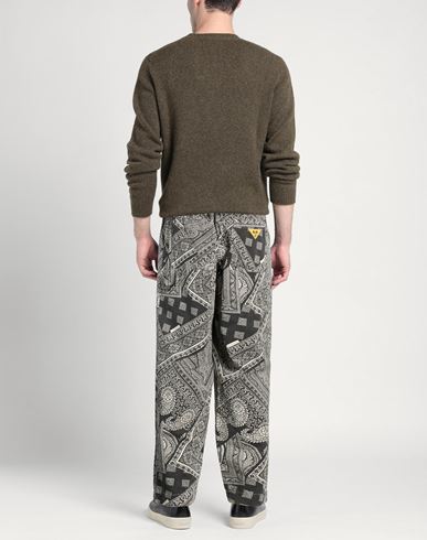 Man Pants Charcoal Size L Cotton