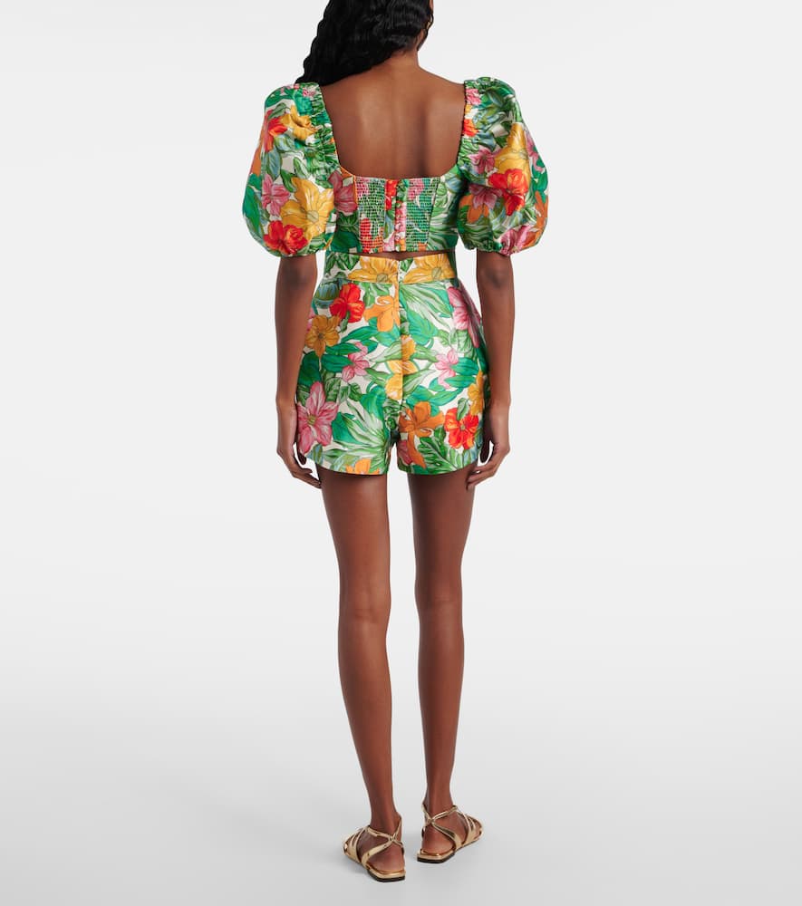 Alémais Amelia printed top