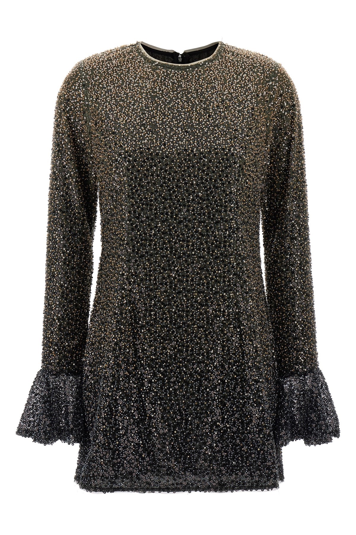 'Beaded Ls Mini' Dress