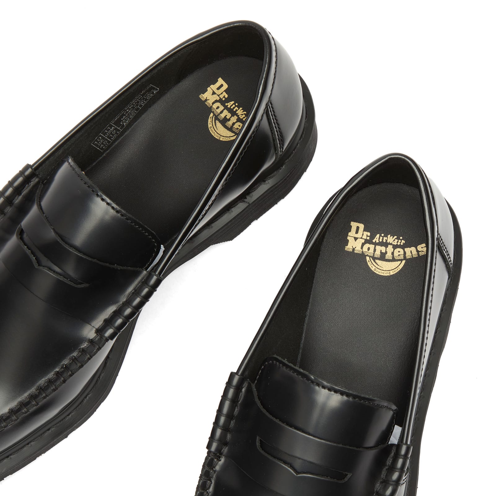 Men's Penton Loafer in Black Polished Smooth