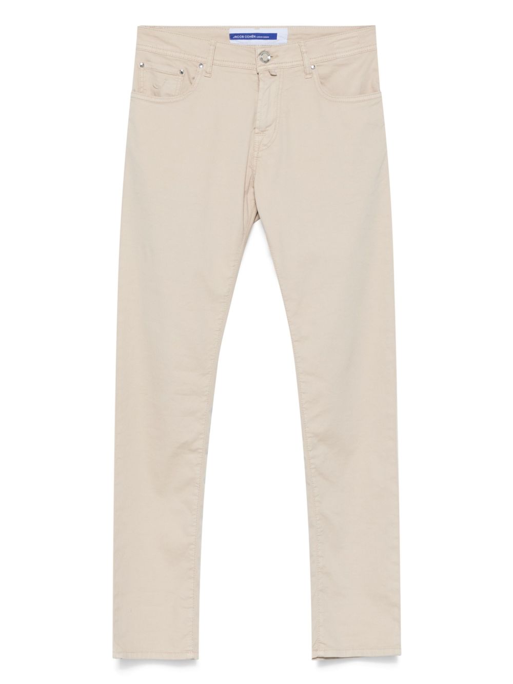 Jacob Cohën logo-button trousers - Neutrals