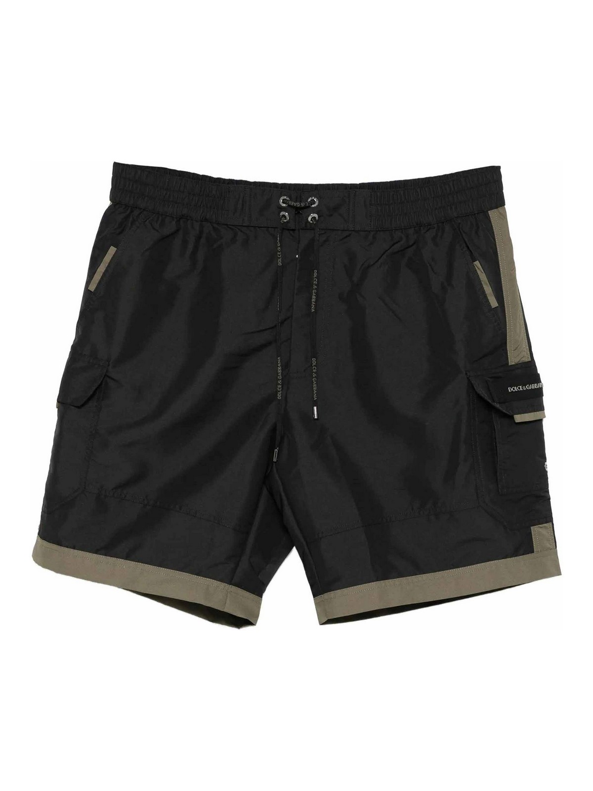 Dolce&Gabbana - medium shorts cargo style contrast trim pocket