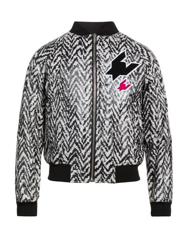 Man Jacket Black Size 38 Cotton, Polyurethane
