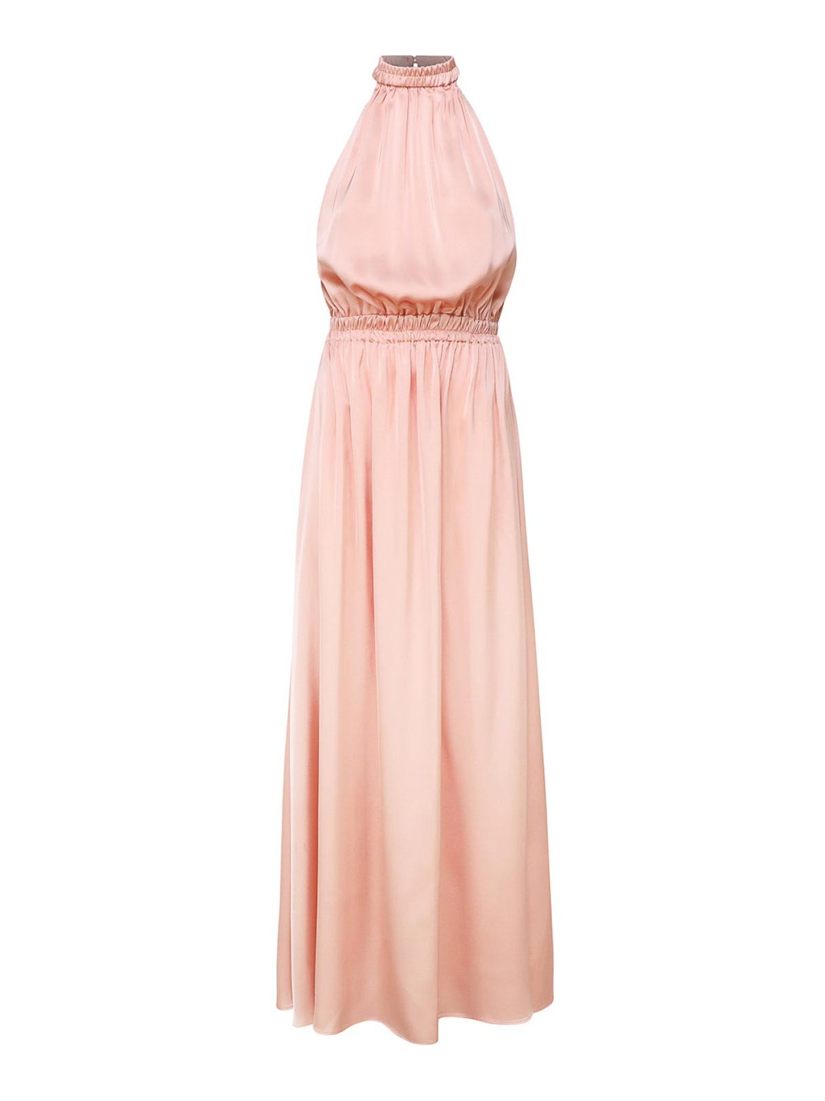 Long Dress With High Collar