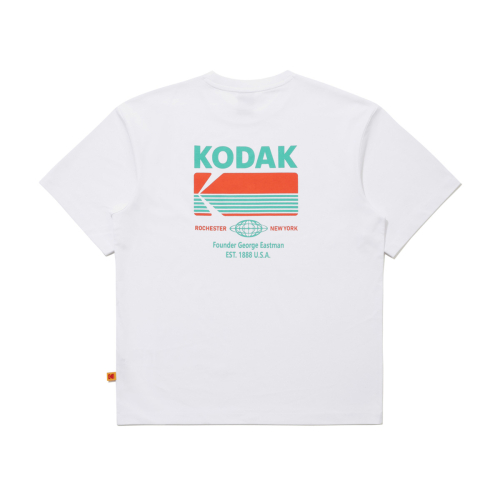 Breeze Pop Aerocool Big Graphic Short Sleeve T-Shirt WHITE