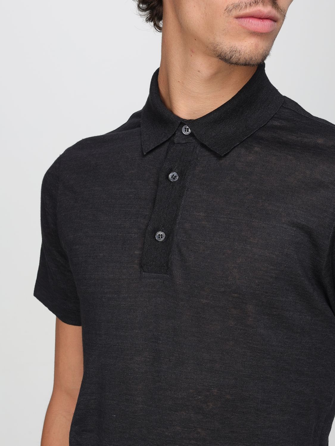 Polo Shirt PAUL & SHARK Men color Black