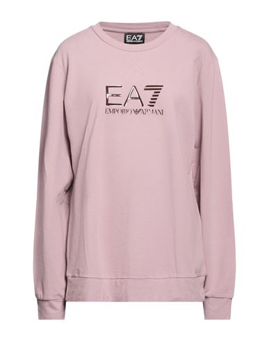 Woman Sweatshirt Antique rose Size S Cotton, Elastane