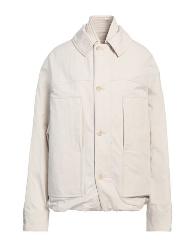 Mordecai Woman Jacket Cream Size XS Cotton, Polyamide