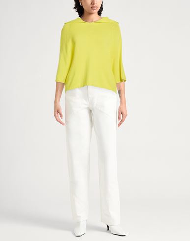 Woman Sweater Yellow Size L Cashmere