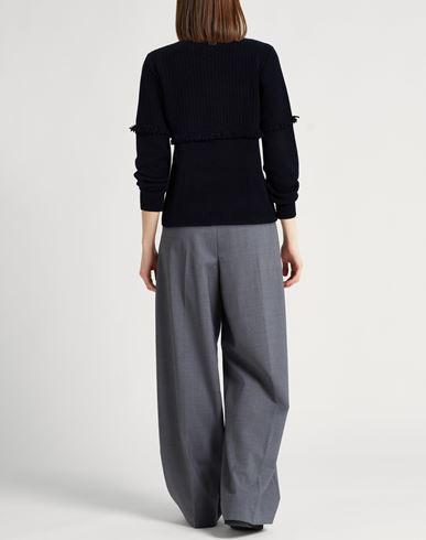Woman Turtleneck Midnight blue Size M Cashmere, Metal