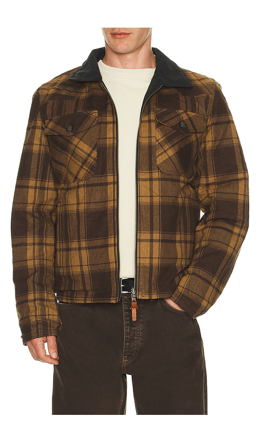 Iron & Resin Verslab Reversible Jacket in Brown. L. Also in