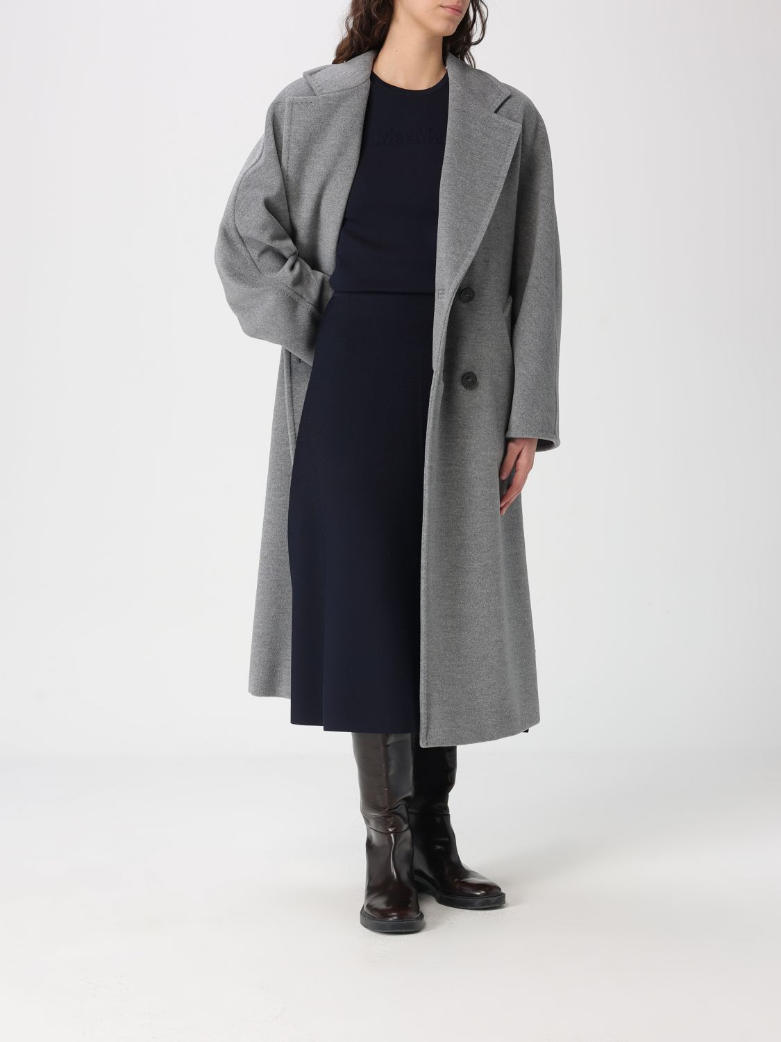 Coat Woman color Blue