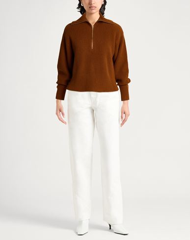 Woman Sweater Tan Size L Wool, Cashmere