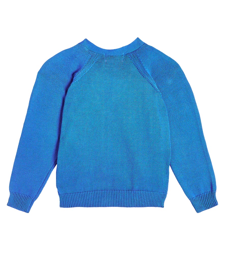 Bobo Choses Embroidered cotton cardigan