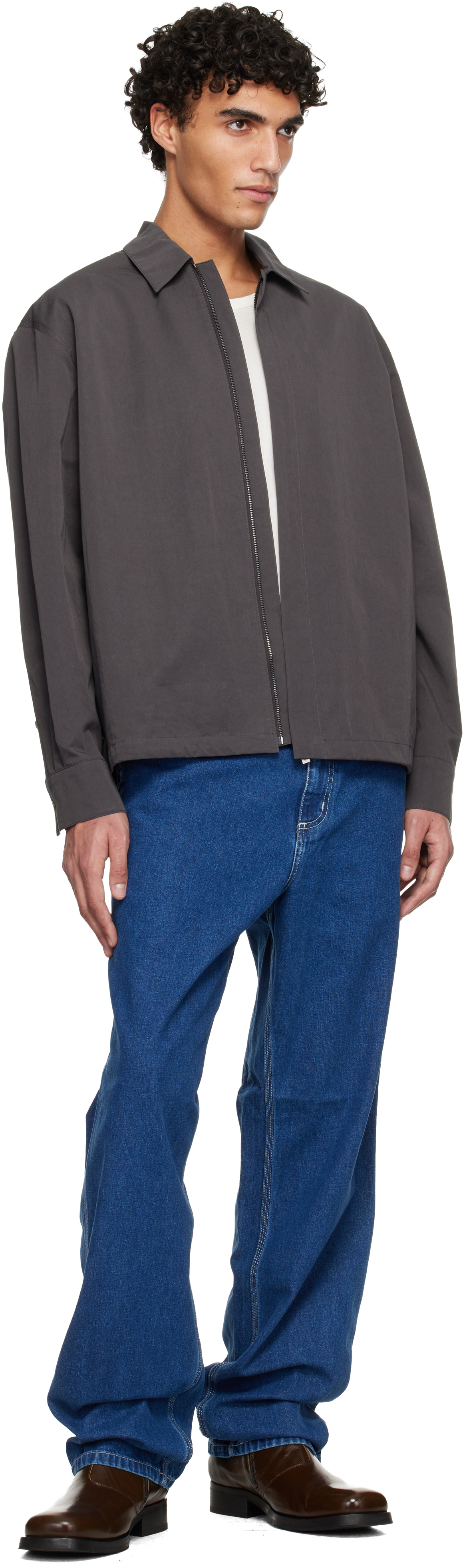 Blue Simple Pant Jeans