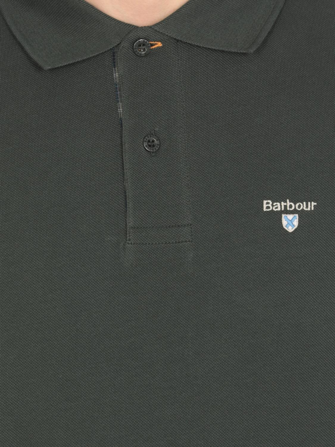 Logo embroidered polo shirt - Blue