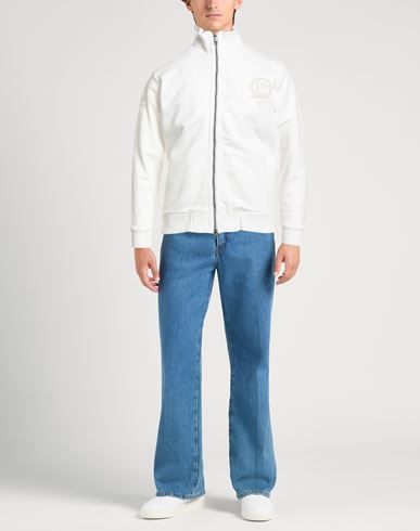 Man Sweatshirt White Size M Cotton