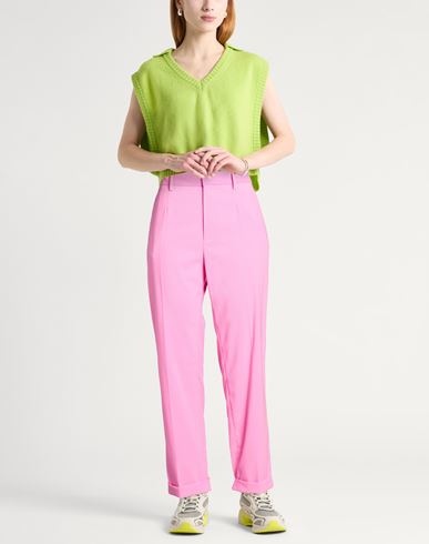 Woman Pants Pink Size 4 Polyester, Elastane