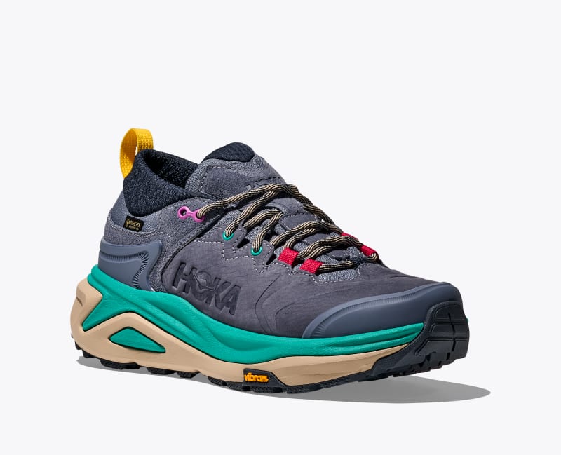 HOKA Men's Kaha 3 Low GTX Shoes in Anchor/Gemstone