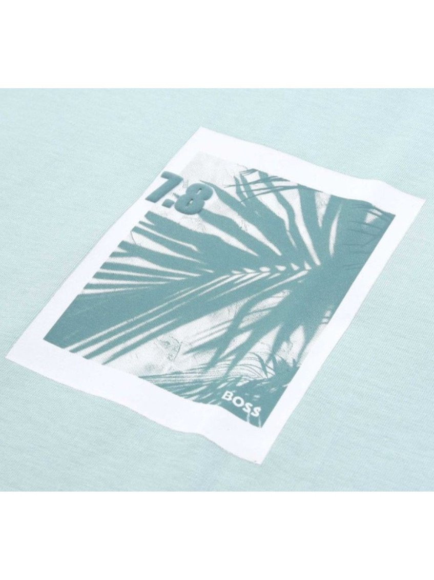 Light Green Graphic T-Shirt