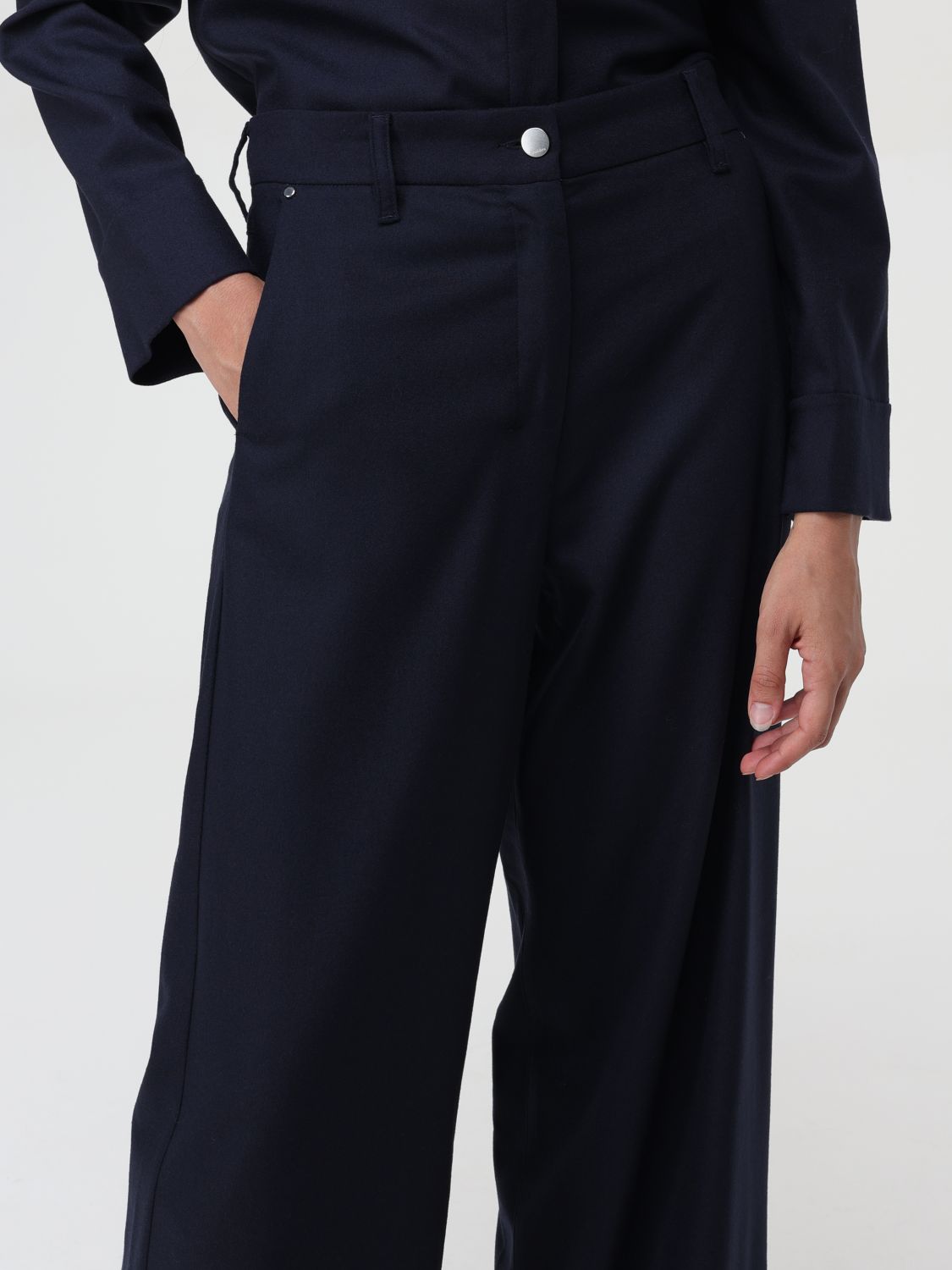 Pants Woman color Blue
