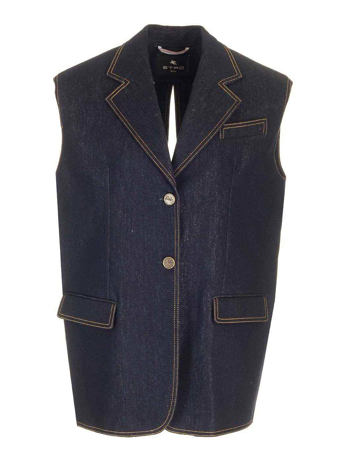 Denim Waistcoat