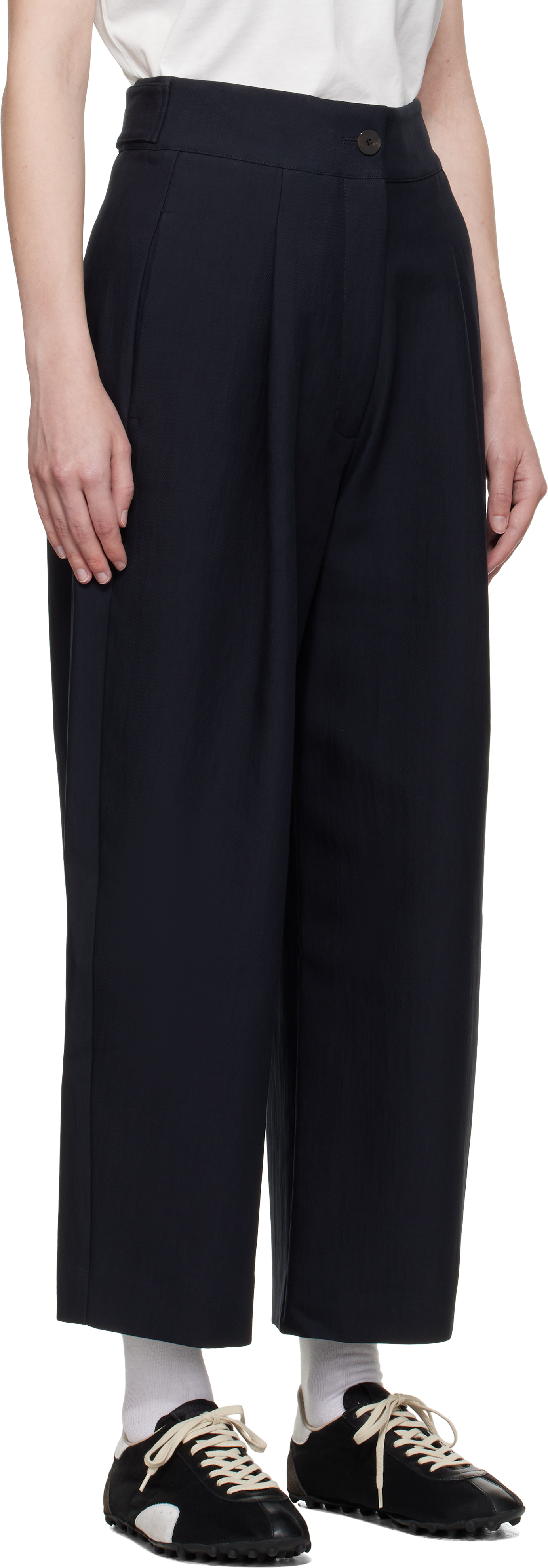 Navy Fellini Trousers