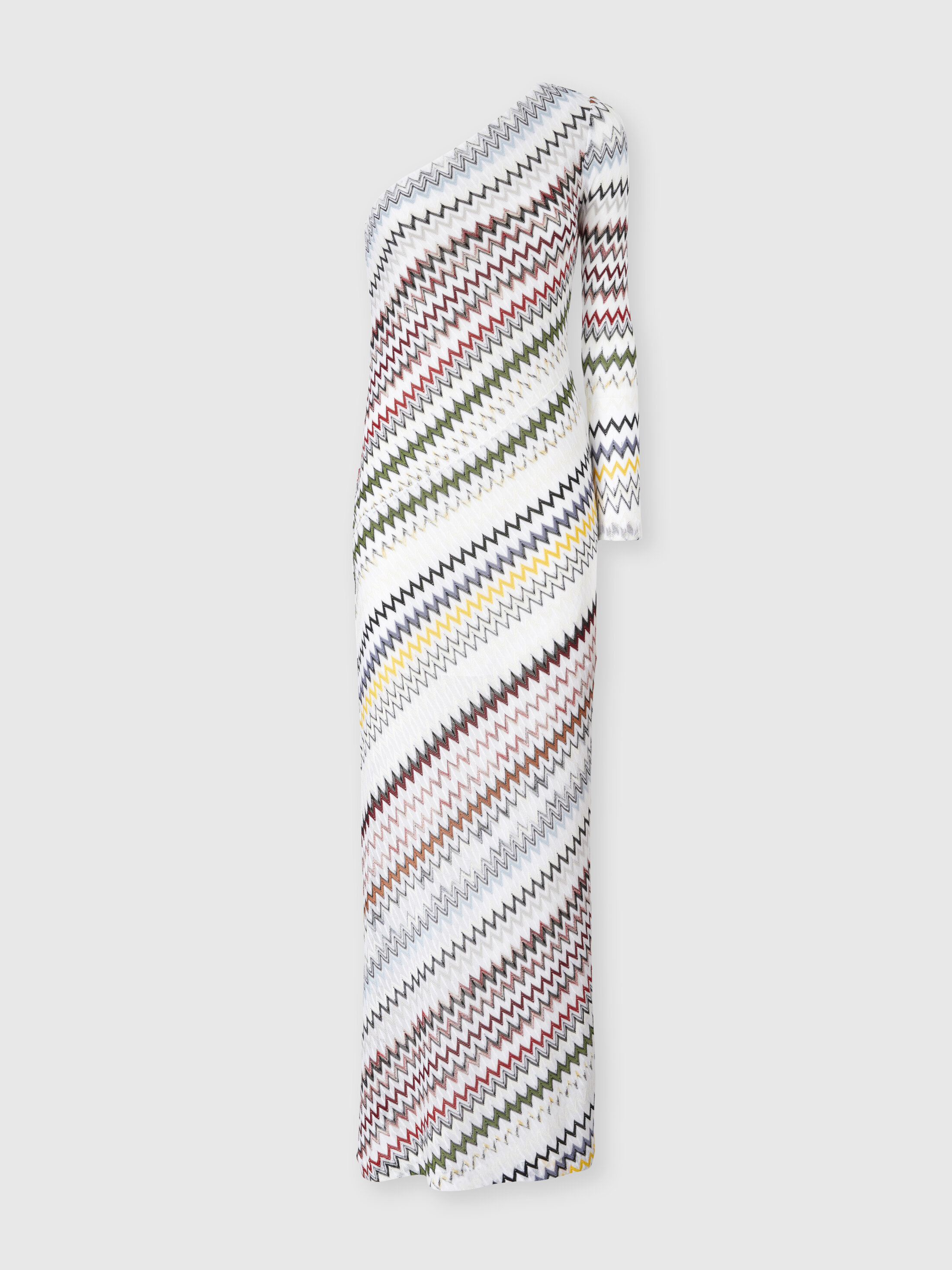 Missoni - One-Shoulder Viscose and Cotton Gown, Women, Multicoloured