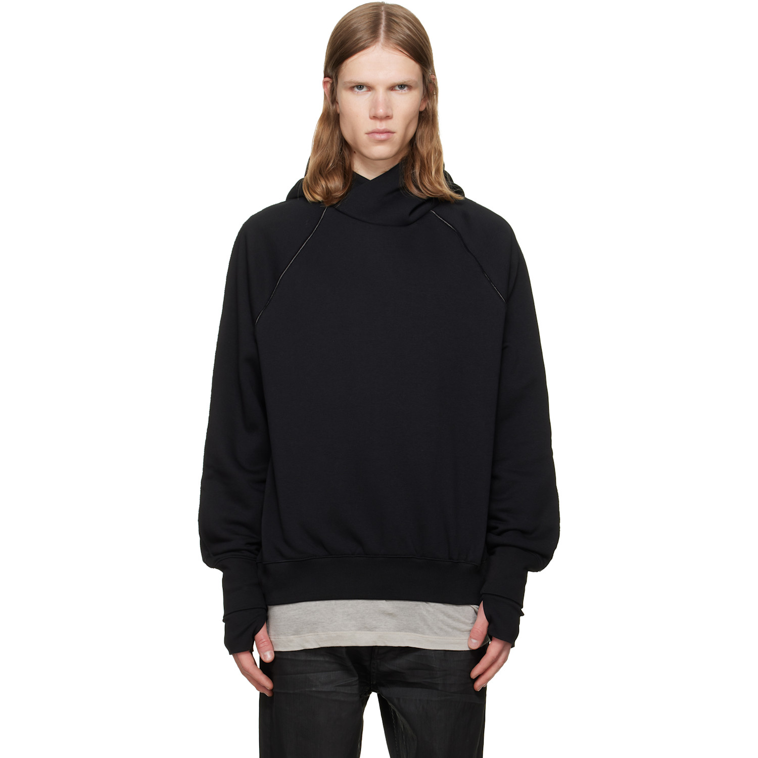 Black MS 193 Hoodie