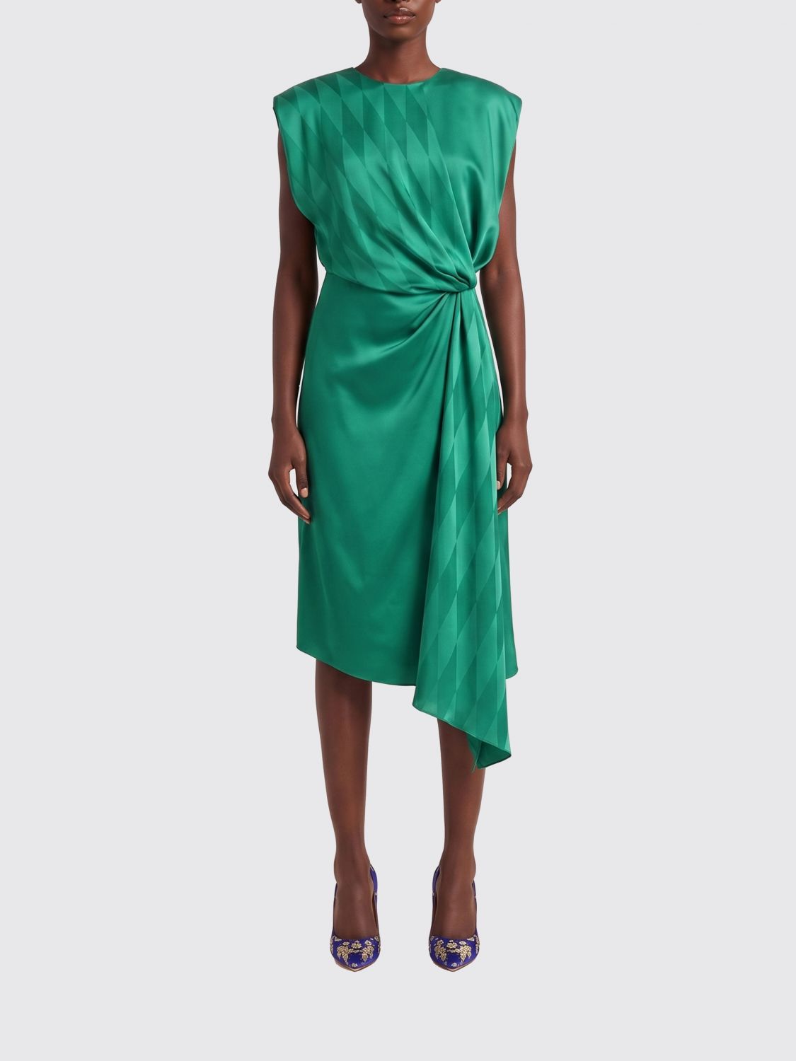 Dress Woman color Emerald