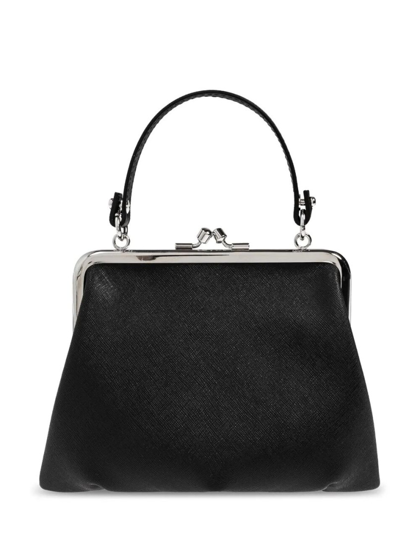 Black Orb Crossbody Bag