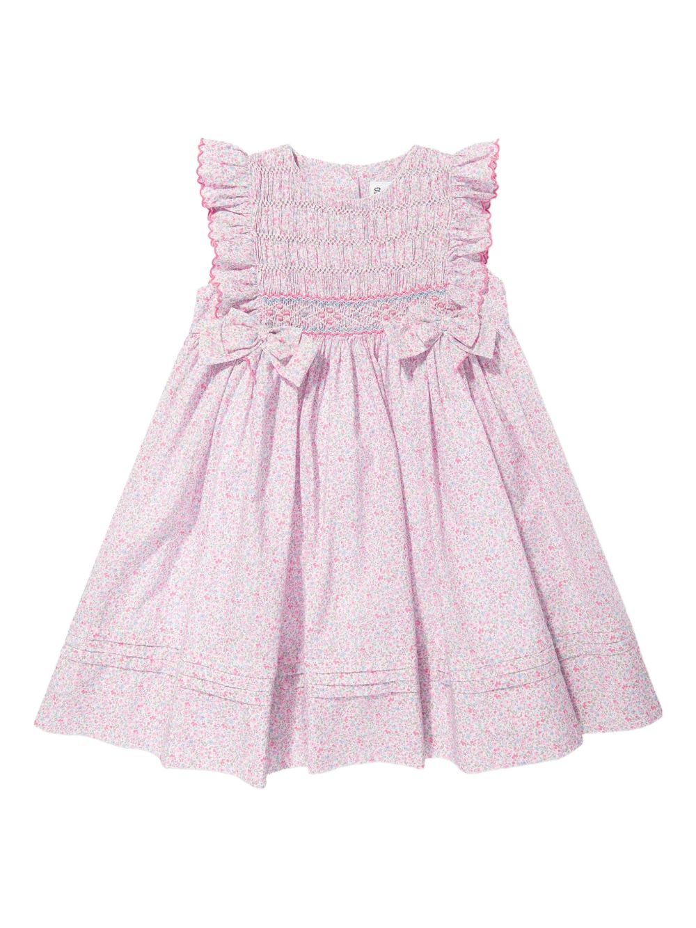 Sarah Louise floral-print dress - Pink