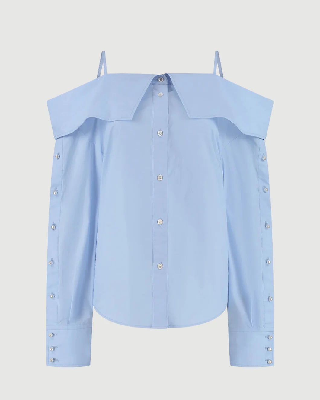 Snap Spaghetti Strap Shirt