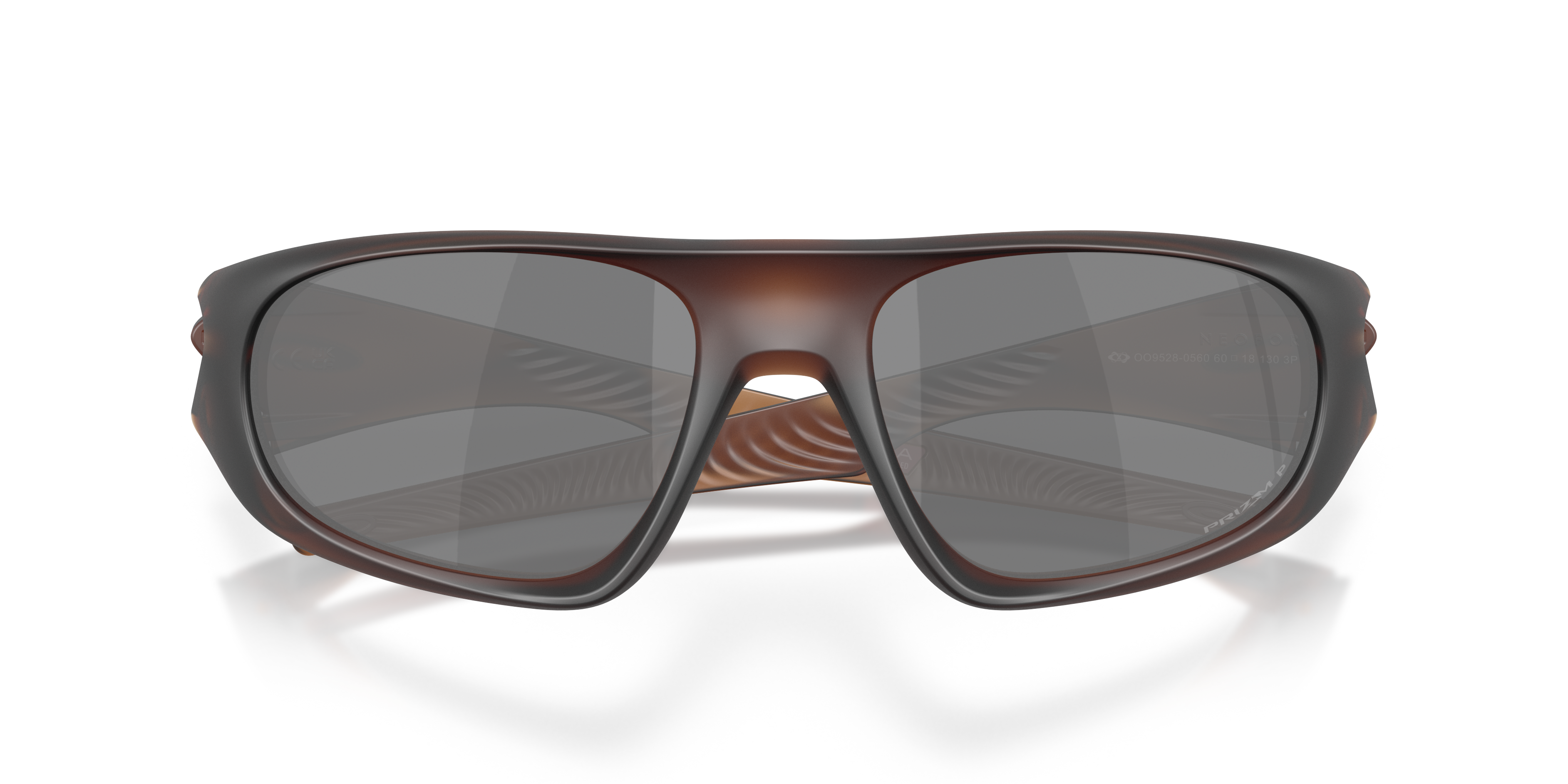 Oakley Unisex Oakley OO9528 NEOFORMA 952805 Sunglasses O_Matter Brown Grey Round Polarized