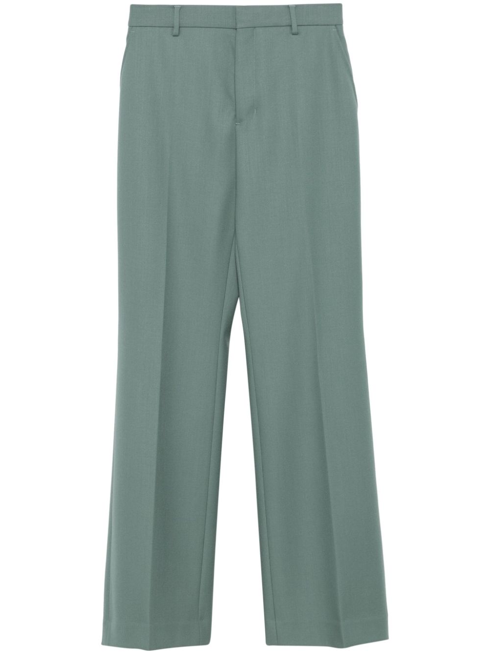 Flared trousers - Green