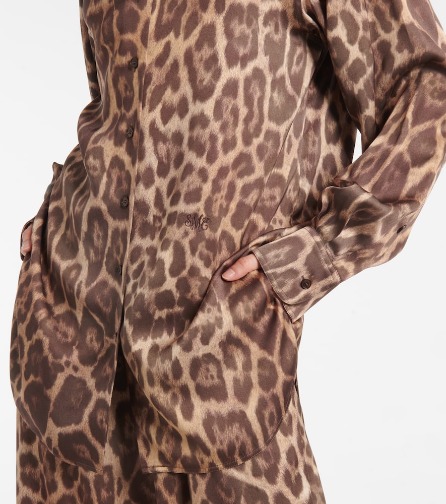 Stella McCartney Leopard-print shirt
