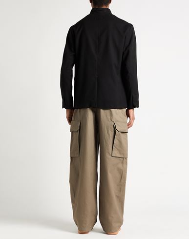 Man Jacket Black Size 36 Polyester, Viscose, Elastane