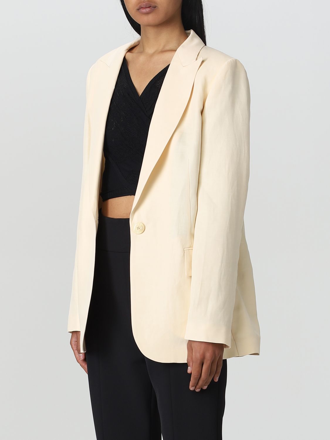 Jacket Woman color Ivory