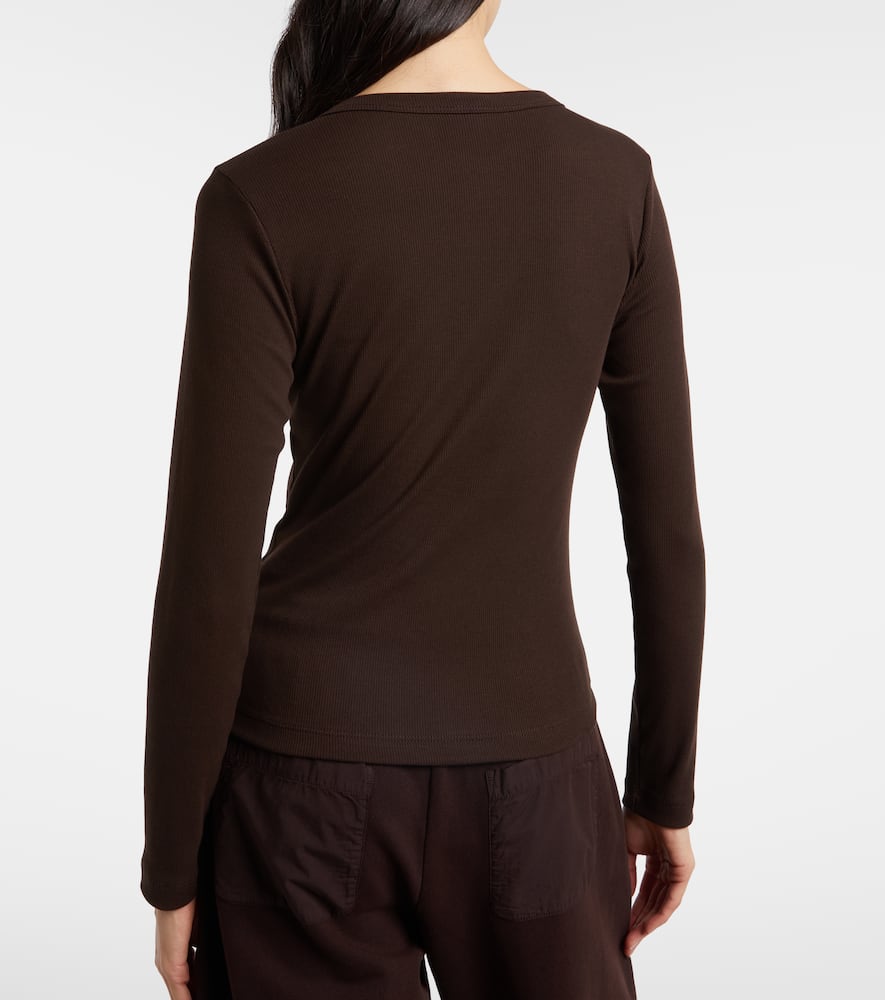Kelly cotton-blend T-shirt