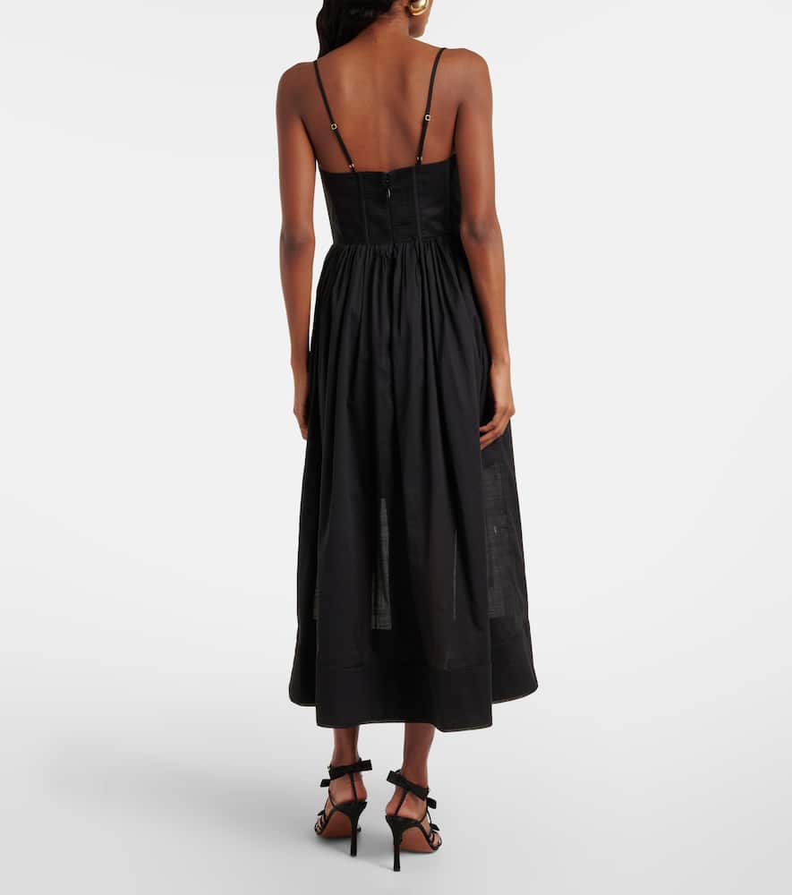 Rhiannon gathered corset dress