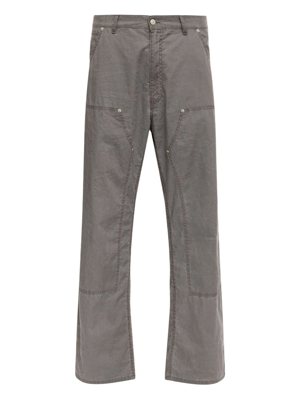 Wide-Leg Denim Jeans