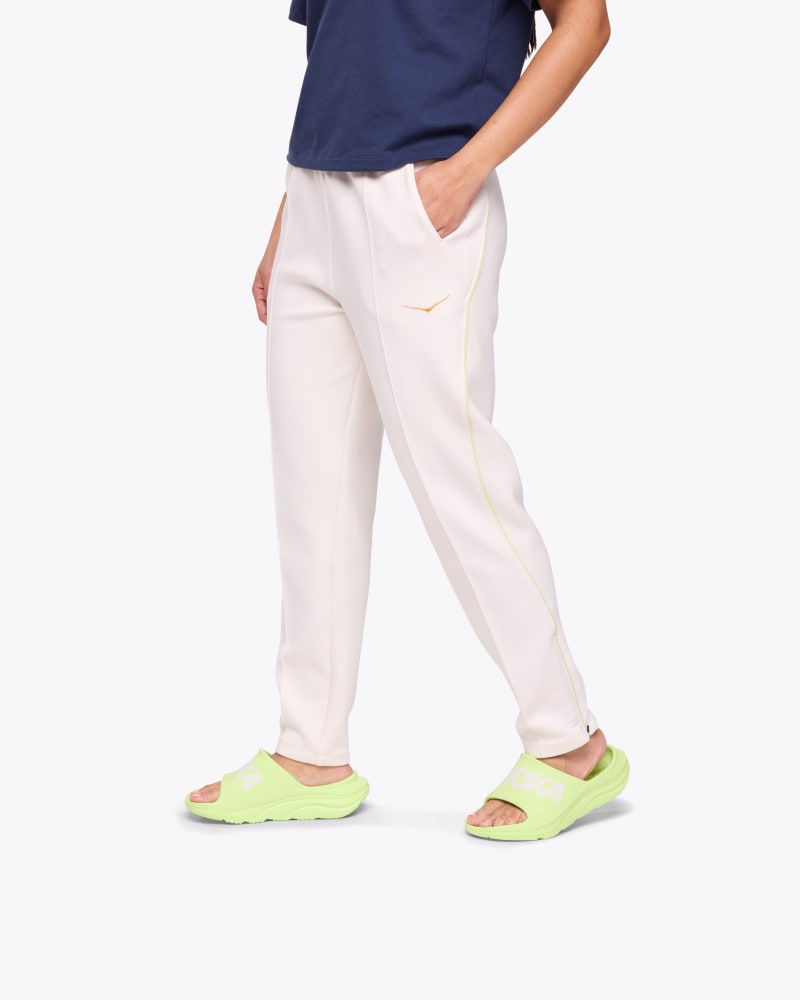 HOKA Women's Kaitoro Knit Pant in Alabaster