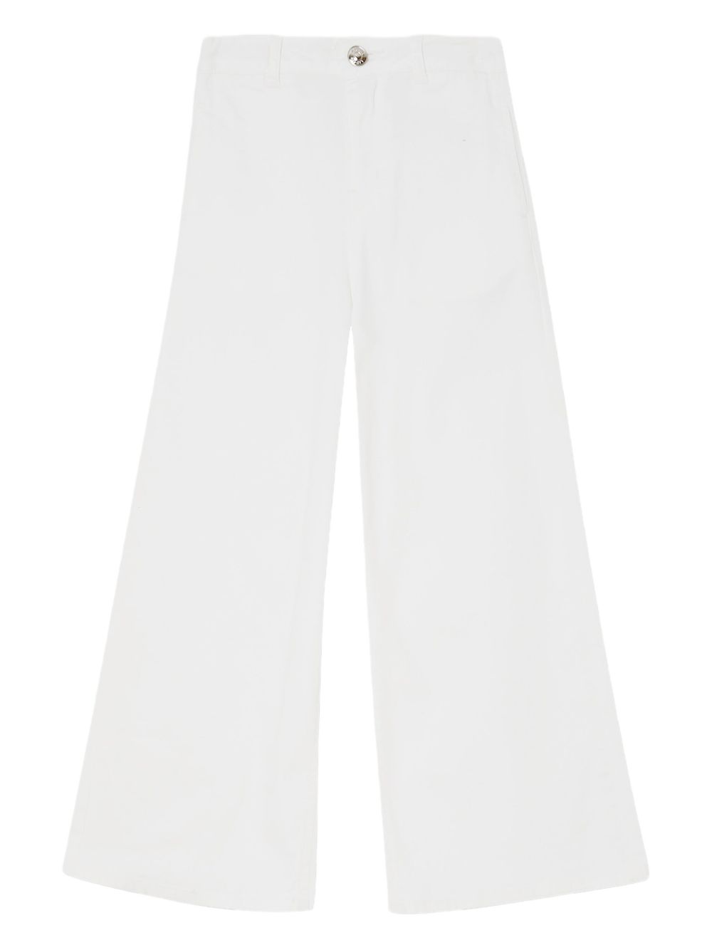 Gabardine trousers - White