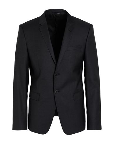 Man Blazer Charcoal Size 34 Virgin Wool
