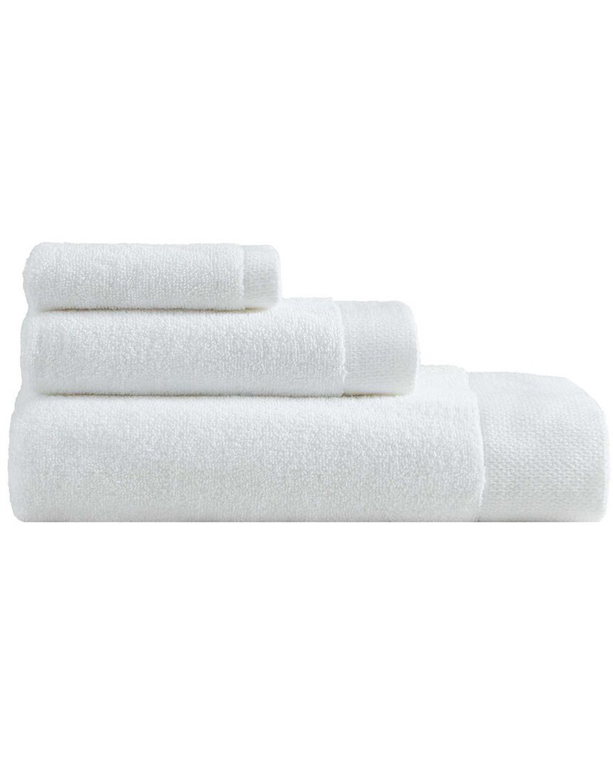 Calvin Klein Entwine Solid Cotton Terry 3Pc Towel Set