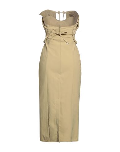 Woman Midi dress Light green