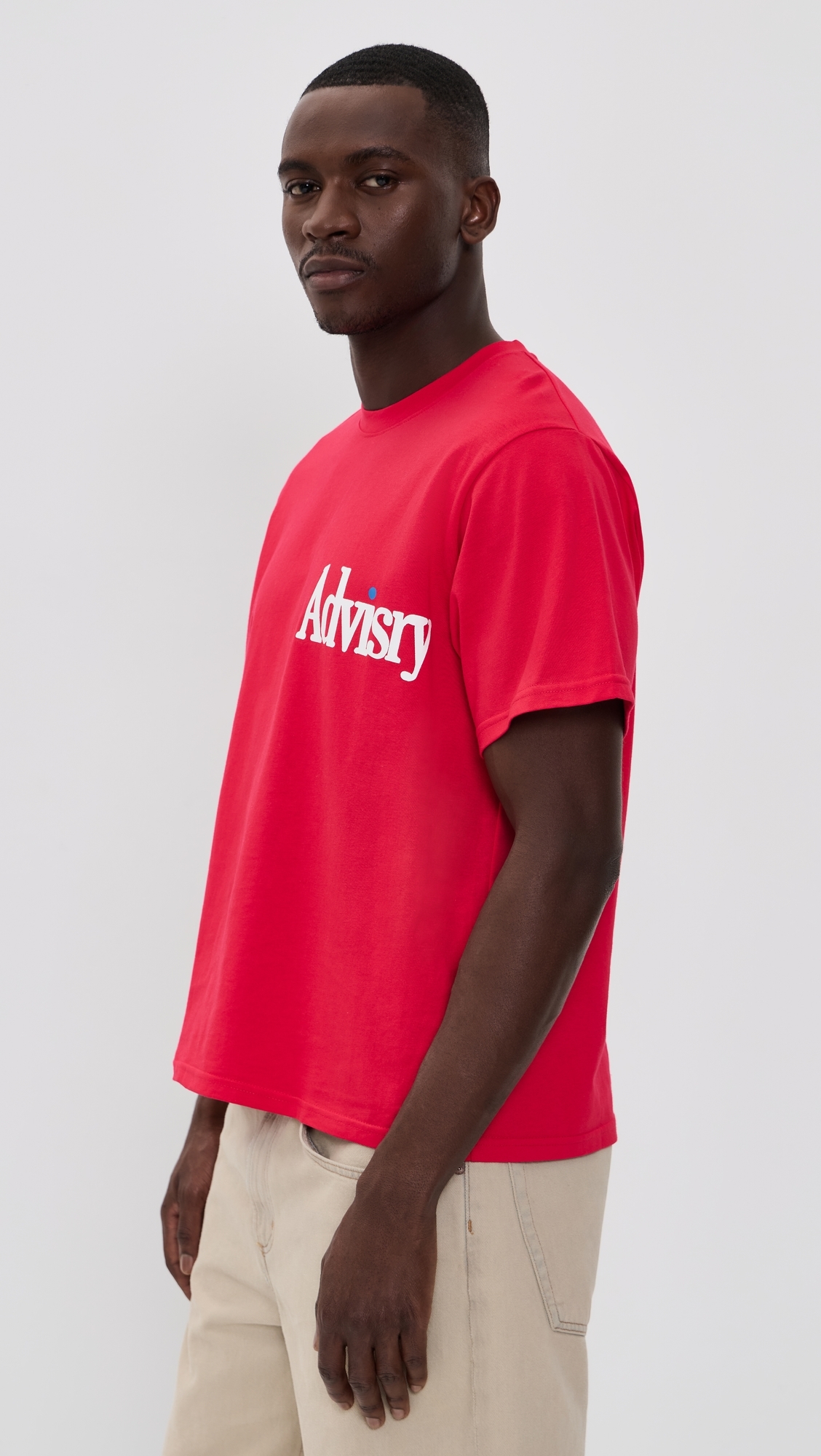 Dot Logo Tee Red