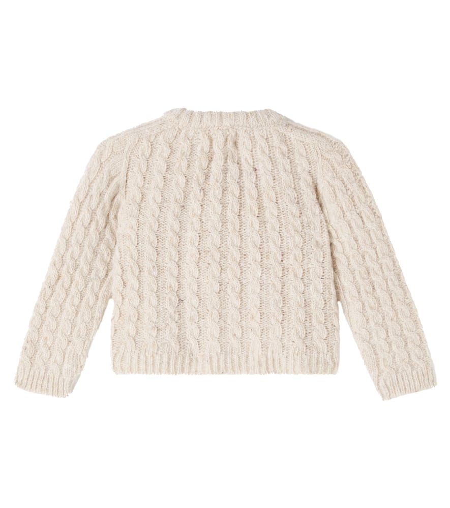 Baby Martinique wool-blend cardigan