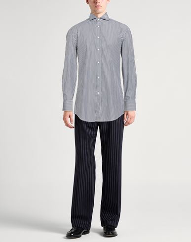 Man Shirt Black Size XS Cotton