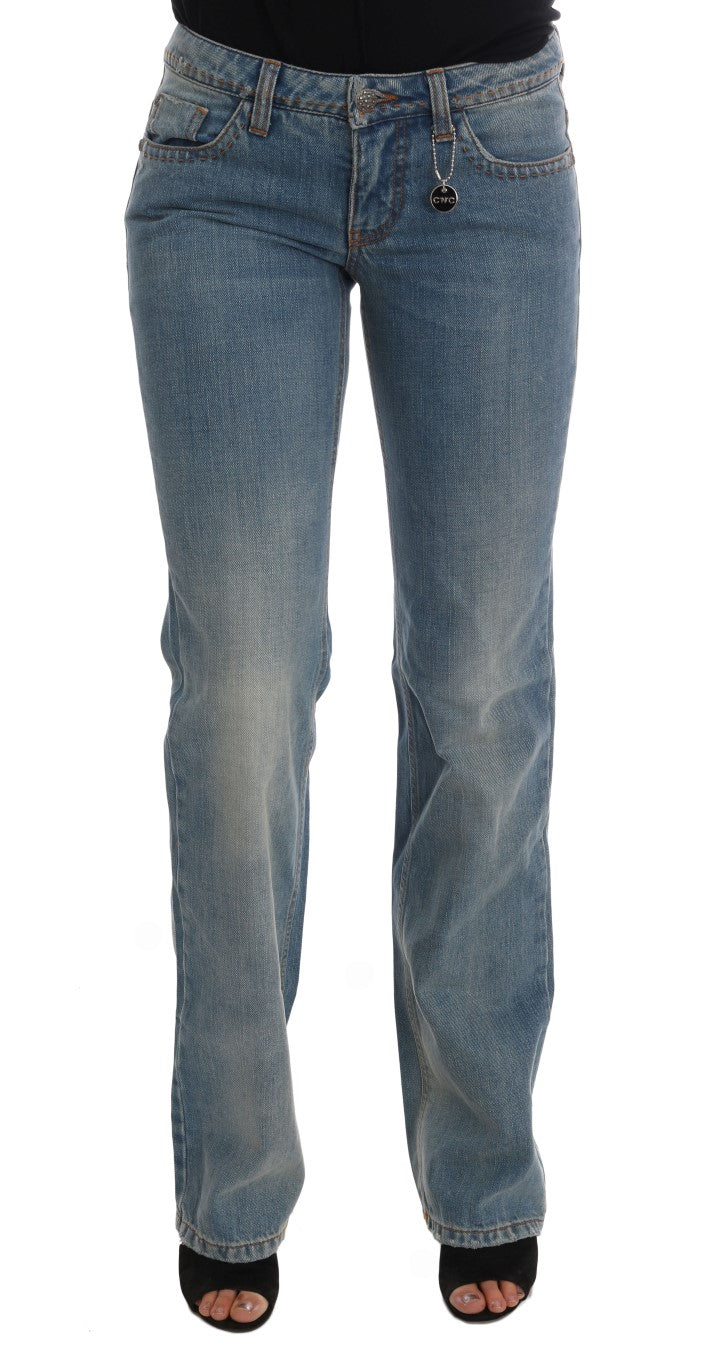 Cotton Classic Wash Jeans — Blue